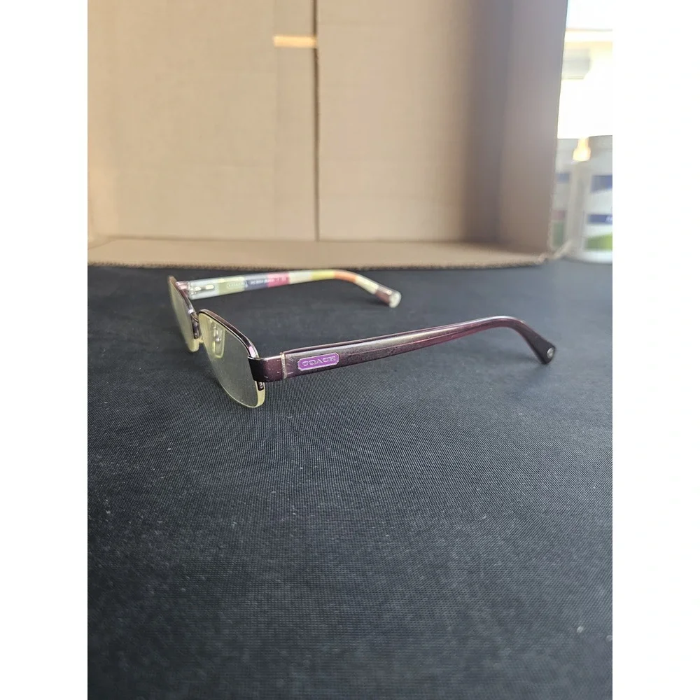 Coach HC 5004 Bettie Eyeglasses Purple 53-16-135 Women's Frames Only Used